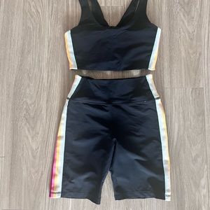 Spiritual Gangster biker short set